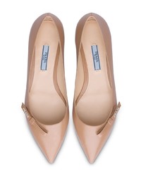 Prada Pointed Ballerina Shoes