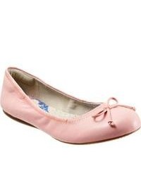 SoftWalk Narina Pale Pink Soft Nappa Leather Ballet Flats