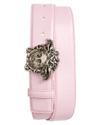 Pink Leather Belt