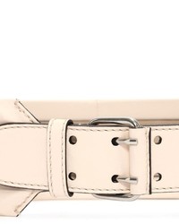 Alexander McQueen Leather Padded Belt