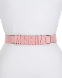 moschino belt pink