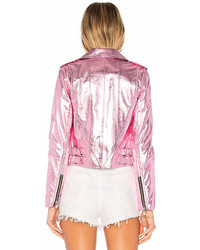 The Mighty Company Lecce The Biker Crop Jacket