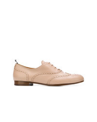 Pink Leather Brogues