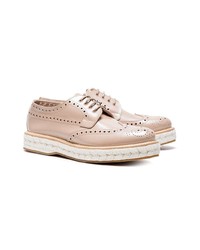 Church's Pink Tamsin Patent Leather Brogues
