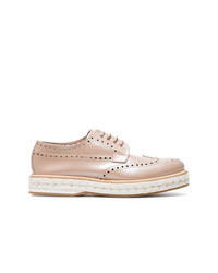 Church's Pink Tamsin Patent Leather Brogues