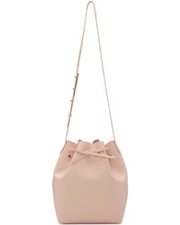 Mansur Gavriel Pink Leather Bucket Bag