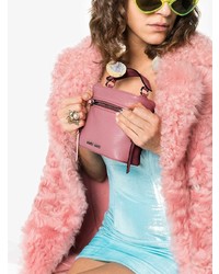 Miu Miu Pink Mini Leather Bucket Bag
