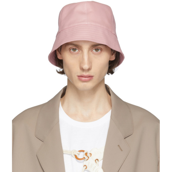 Loewe Pink Classic Bucket Hat, $650 | SSENSE | Lookastic