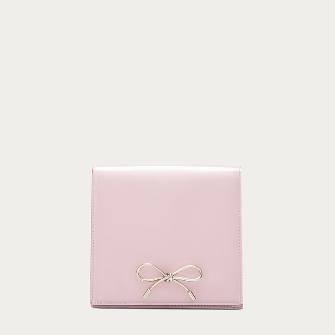 dusty pink clutch bag