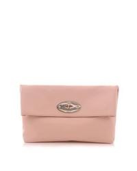 Mulberry Clemmie Leather Fold Over Clutch