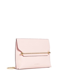 STRATHBERRY Eastwest Stylish Leather Clutch