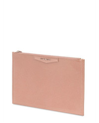 Givenchy Medium Metallic Leather Pouch