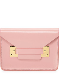 Sophie Hulme Hilner Mini Clutch Bag Pink