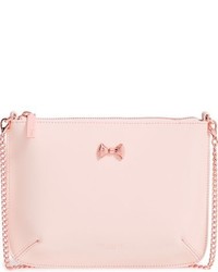 Ted Baker London Amalia Leather Crossbody Pouch Pink