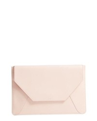 Senreve Pebbled Leather Envelope Clutch