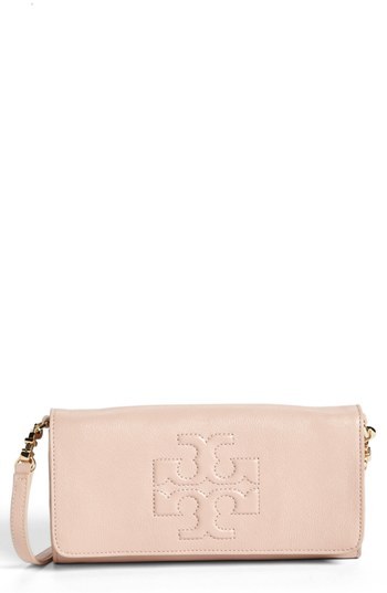 Tory Burch Thea Fold-over Cross-body in Brown