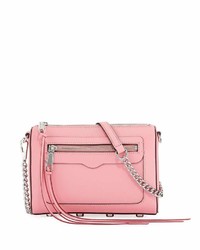 Rebecca Minkoff Avery Leather Crossbody Bag Pink