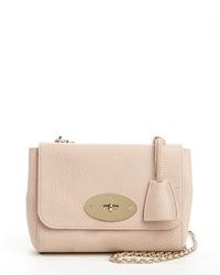 Mulberry Ballet Pink Leather And Suede Lily Crossbody Bag