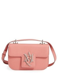 Alexander McQueen Calfskin Leather Crossbody Bag Pink