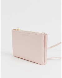 ESTELLA BARTLETT Double Cross Body Bag In Blush