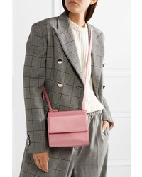 Calvin Klein 205W39nyc Embossed Leather Shoulder Bag