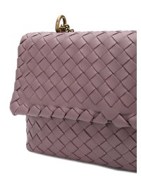 Bottega Veneta Glicine Intrecciato Nappa Baby Olimpia Bag