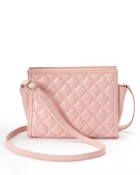 Ili Leather Quilted Crossbody Bag