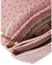 Lanvin Small Embossed Calf Leather Crossbody