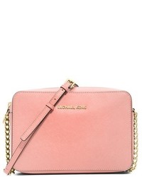 Women's Pink Leather Crossbody Bags by MICHAEL Michael Kors