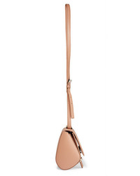 Givenchy Pandora Box Shoulder Bag In Blush Textured Leather Antique Rose