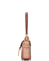 Chloé Pink And Burgundy Small Tess Bag