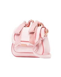 Sophia Webster Pink Eloise Pearl Leather Shoulder Bag