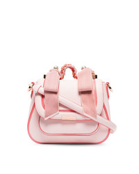 Sophia Webster Pink Eloise Pearl Leather Shoulder Bag