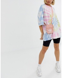 adidas Originals Pink Festival Mini Multiway Bag With Trefoil Logo