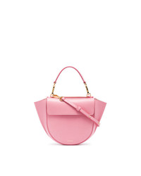 Wandler Pink Hortensia Mini Leather Shoulder Bag