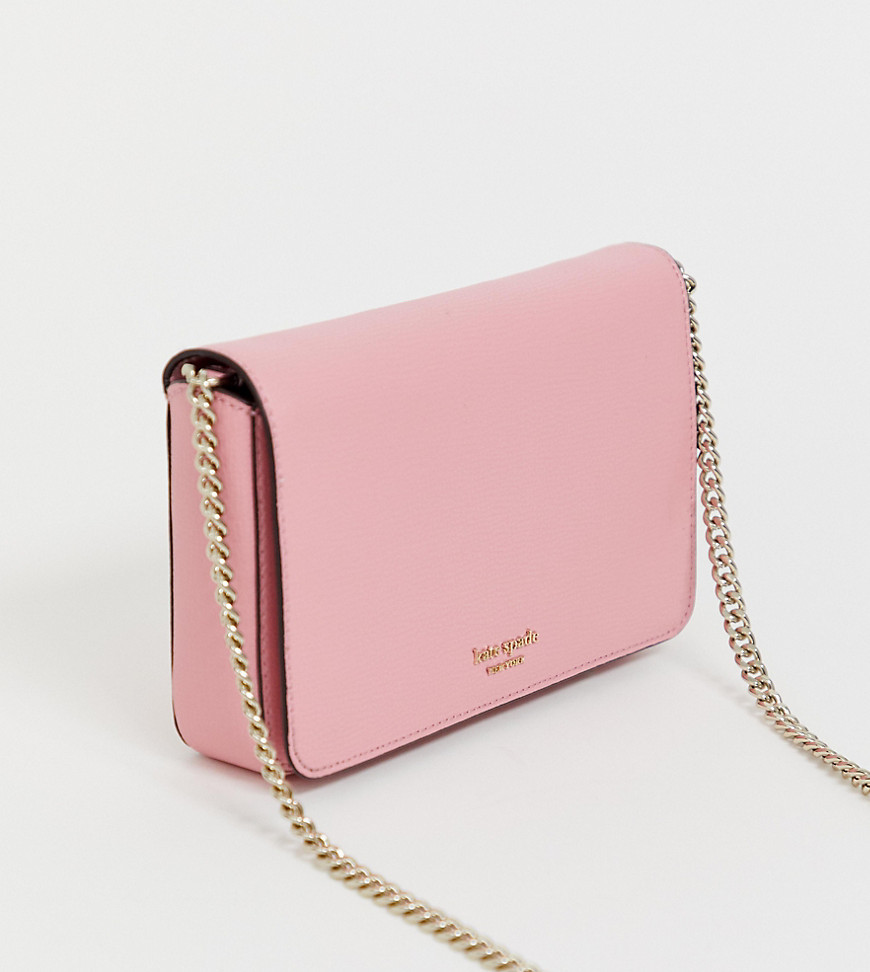 Leather crossbody bag Kate Spade Pink in Leather - 35110909
