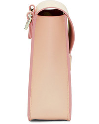 Sophie Hulme Pink Mini Milner Crossbody Bag