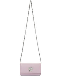 Versace Pink Small Medusa Shoulder Bag