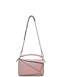 Loewe Pink Small Puzzle Bag