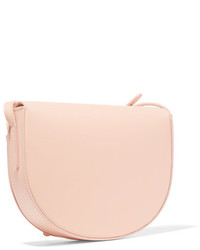 Mansur Gavriel Saddle Mini Leather Shoulder Bag Pastel Pink