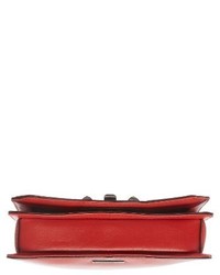 Rebecca Minkoff Small Love Leather Crossbody Bag Metallic