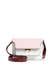 Marni Small Trunk Colorblock Leather Shoulder Bag