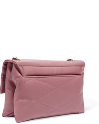 Lanvin Sugar Mini Leather Shoulder Bag Pink