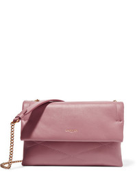 Lanvin Sugar Mini Leather Shoulder Bag Pink