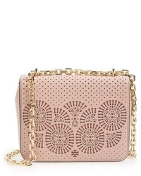 Tory Burch Zoey Perforated Leather Shoulder Bag