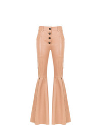 Andrea Bogosian Panelled Leather Trousers