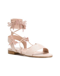 RED Valentino Dragonfly Rope Sandals