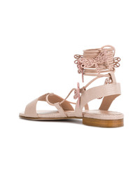 RED Valentino Dragonfly Rope Sandals