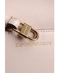 Giorgio Armani Small Handbag In Boarded Calfskin With Detachable Shoulder Strap