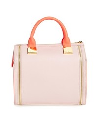Ted Baker London Leather Satchel Bright Pink